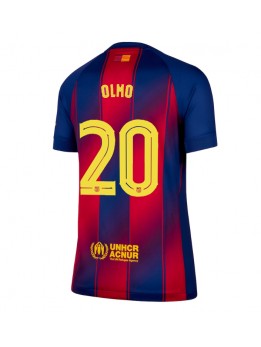 Billige Barcelona Dani Olmo #20 Hjemmedrakt Dame 2025-26 Kortermet